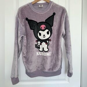 Sanrio Kuromi Purple Fleece Top